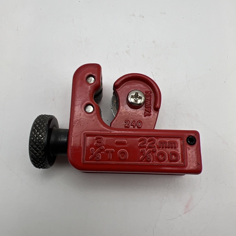 Mini Tubing Cutter 3-22 mm 1/8 T O 1/8 OD